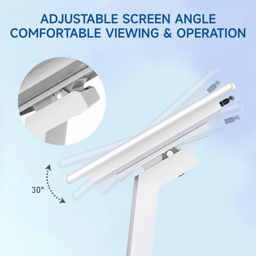 32 Inch Touch Screen Self Service Kiosk, Floor Standing Digital Signage Display, FHD Android Interactive Information Kiosk for Retail Stores, Restaurants, Shopping Mall Wayfinding, Advertising - size: 32 inch