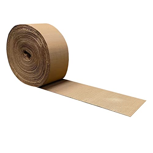 Corrugated Wrap 6" x 250' x 1/8" Thick - B Flute - Cardboard Wrap - size: 6-Inches