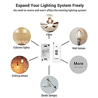 WiFi Smart Switch - Tuya Smart Home Automation Timer Switch, Compatible with 433Mhz Remote