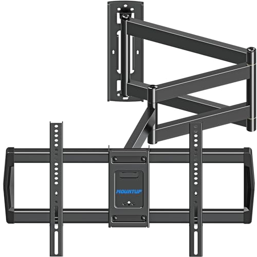 MOUNTUP 37.9" Long Arm TV Wall Mount for Most 42-75 Inch TVs, Full Motion Corner Wall Mount TV Bracket with Extension & Tilt & Swivel & Level Articulating Arm, Max VESA 600x400mm, Holds up to 99 lbs - size: 42-75 inch, 99 lbs, Indoor 37.9 inch Arm
