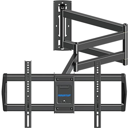 MOUNTUP 37.9" Long Arm TV Wall Mount for Most 42-75 Inch TVs, Full Motion Corner Wall Mount TV Bracket with Extension & Tilt & Swivel & Level Articulating Arm, Max VESA 600x400mm, Holds up to 99 lbs - size: 42-75 inch, 99 lbs, Indoor 37.9 inch Arm