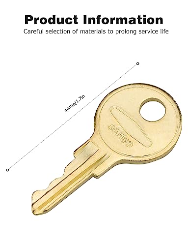 Mellbree CAT74 Dispenser Key for Bobrick Toilet Paper Towel 10-Pack - size: Cat74
