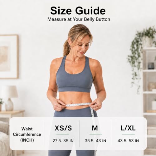 Breathable Back Brace for Women & Men, Ultra-Thin Lower Back Support Belt - size: L/XL(Waist:43"-53")