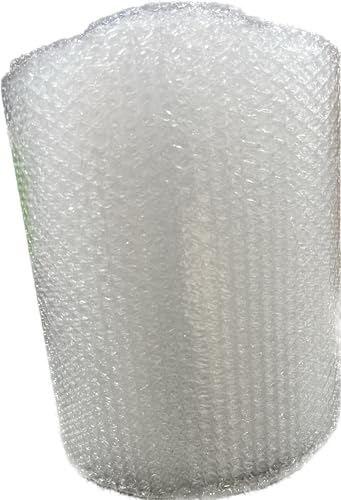 1 Pack 12 inch x 50 ft. Bubble Cushioning Wrap Shipping Packing and Moving Supplies- Perforated Every 12”- LISTED BY 442LORIMAR INC