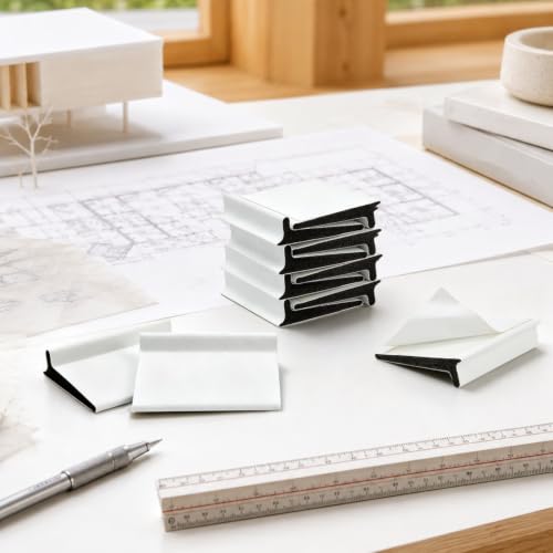 100 Pcs Door Corner Seal Pads, Self Adhesive