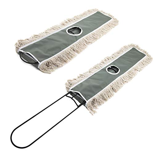 2 Pack of 36 Cotton Refills for Industrial Class Floor Dust mop Series Can be fit with Others (2 Pack of 36 Cotton Refill) - size: 36 Inch (Pack of 2)