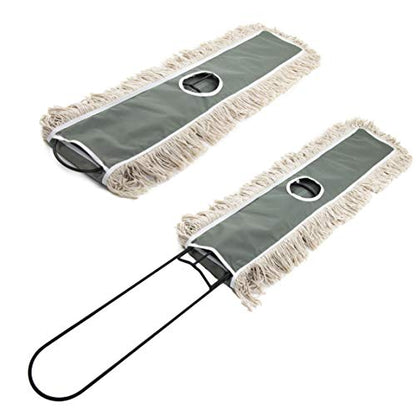 2 Pack of 36 Cotton Refills for Industrial Class Floor Dust mop Series Can be fit with Others (2 Pack of 36 Cotton Refill) - size: 36 Inch (Pack of 2)