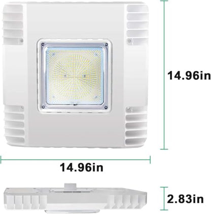 OSTEK LED Canopy Light 150W Gas Station Carport Ceiling Light 5700K