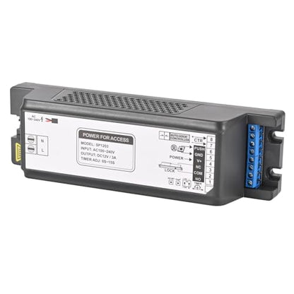 Smart Access Control Power Supply, 12V 3A WiFi Tuya App, 433MHz 2 Remotes