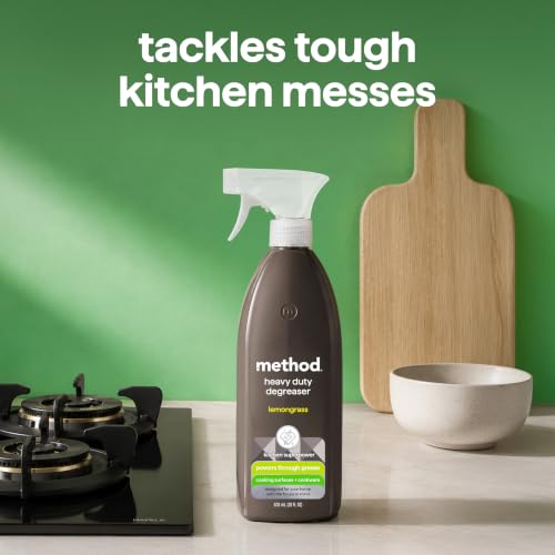 method Heavy Duty Degreaser, Lemongrass Scent, 28 fl oz - size: 28 Fl Oz (Pack of 1)
