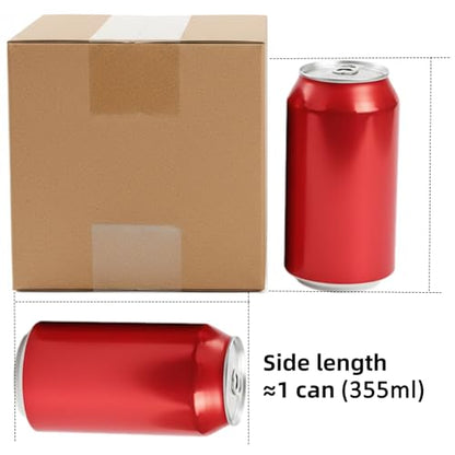 Peohud 5x5x5 Inches Shipping Boxes, 30 Pack Corrugated Cardboard Box, Small Cube Mailing Boxes for Packing, Moving, Shipping, Storage, Small Business