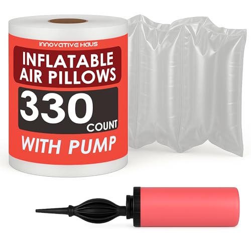 Innovative Haus 330 Count 4x8 Inflatable Air Pillows for Shipping