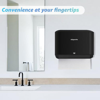 Multifold Paper Towel Dispenser Wall Mount, Black - color: 5859-black