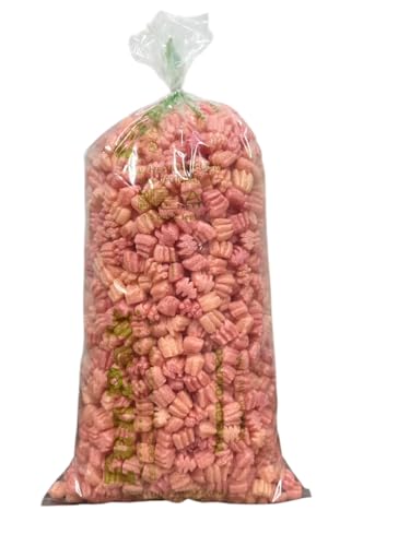 FunPak Plant Based Biodegradable Packing Peanuts 1.5 cu ft Bag Compostable (Red Trees) - color: Red Trees