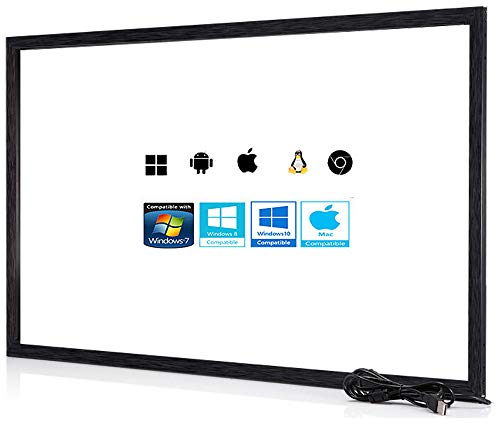 Chengying 42 Inch 10 Points Multi-Touch Infrared Touch Frame IR Touch Panel 42 Inches Infrared Touch Overlay USB Driver Free HID Compatible - size: 42 inch
