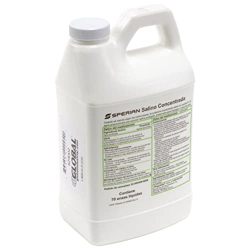 Honeywell Emergency Eyewash 32-000509-0000 Saline Concentrate, 70 oz., Use with Fendall Porta Stream I
