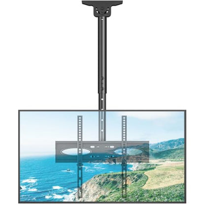 Rfiver Ceiling TV Mount for 32-70 inch TVs, Sloped Ceiling Mount TV Bracket - style: Single