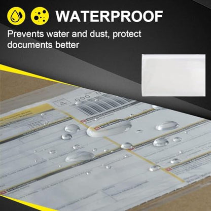 6" x 9" Packing Slip Envelope Pouches, Clear Adhesive Top Loading Packing List Label Sleeve - 500 Packs Shipping Envelopes - size: 6" x 9" - 500 Pcs