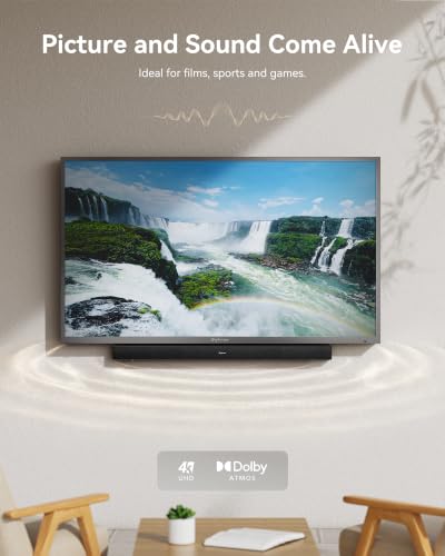 SYLVOX Outdoor TV, 65 inch Smart Waterproof Outdoor TV, 4K UHD Weatherproof - size: 65-inch, style: Deck Pro 3.0