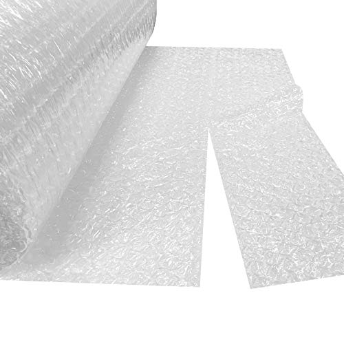 Uboxes Bubble Roll Wrap - 48" Wide x 65' - Large Bubbles 1/2" Perforated 12"