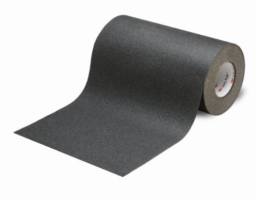 3M Safety-Walk Slip-Resistant General Purpose Tapes & Treads 610, Black, 48 in x 60 ft, Roll, 1/Case - size: 12" x 60 ft