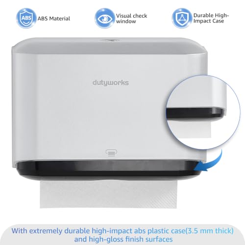 Multifold Paper Towel Dispenser Wall Mount, Silver - color: 5859-silver