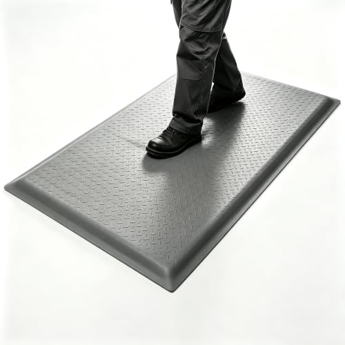 3 x 6 FT Anti Fatigue Mats 15/16 Inch Thick Sponge Ergonomic Mat - size: 72"L x 36.2"W x 0.9"Th
