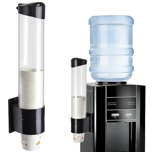 LBTING Cup Dispenser, Fits 7oz - 12oz Cone or Flat Bottom Cups - size: Large