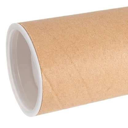 HOIGON 18 Pack 2 x 16 Inch Mailing Shipping Tubes with Caps, Thick Mail Tubes Cardboard Mailing Tube for Packing,Shipping, Artwork, Crafts, Storage of Poster - size: 2x16 Inch