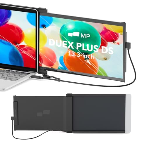 Duex Plus DS Laptop Screen Extender,13.3" FHD 1080P Laptop Monitor Extender - size: 13.3-inch