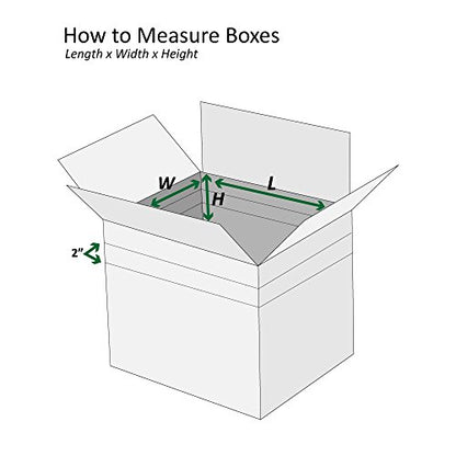 Boxes Fast 30" x 24" x 24" Heavy-Duty Multi-Depth Cardboard Shipping Boxes, BFMDHD302424, Pre-Scored, Single Wall Corrugated, Kraft (Pack of 10)