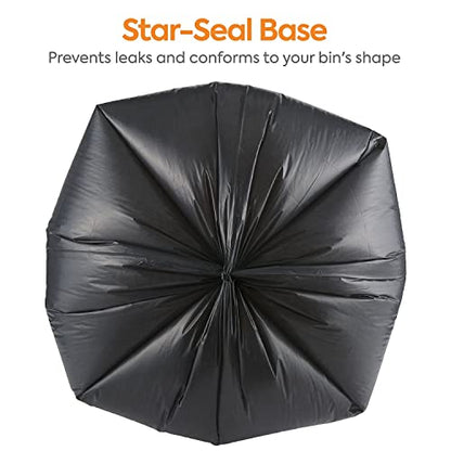 Coastwide Professional Trash Bags, 40-45 Gal, 40x48, Black, 50ct - size: 40-45 Gallon