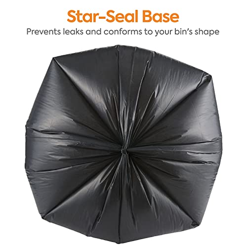 STAPLES Coastwide Professional 20-30 Gallon Trash Bag, 30" x 36", Low Density, 1.35 mil, Black, 150 Bags/Box - size: 20-30 Gallon