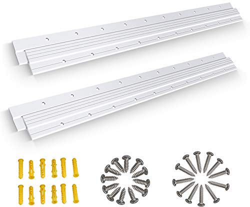 AENTGIU French Cleat 30 inch,2 Pairs Heavy Duty Aluminum Z Clips/Bar Hanger - size: 30 inch, 2 Pair(4 Pcs)