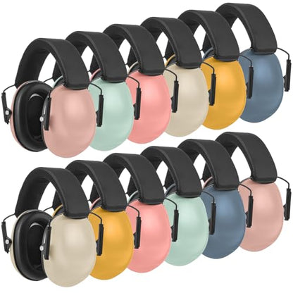 Amylove 12 Pcs Kids Noise Cancelling Headphones Ear Muffs Boho Style - size: Universal Fit (kids & Adults), style: Boho Style