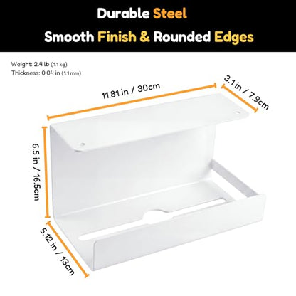 Arakio, Paper Towel Holder Under Cabinet No Drilling Kitchen Roll Dispenser
