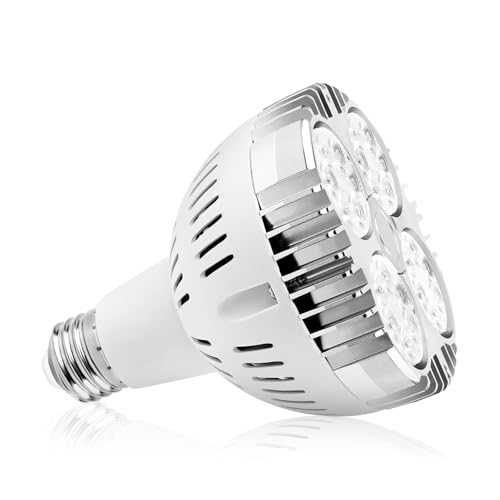 Aolyty PAR30 LED Bulb, 35W 2800 lm, 25° Beam Angle, E26 Base 4000K AC 120V - color: Natural White