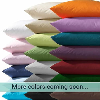ZPECC Bulk Pillow Cases Standard Size 24 Pack, Celadon - color: Celadon, size: Standard