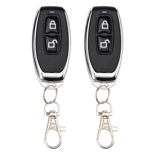 RF Wireless Remote Control Switch for Door Access Control System 433MHz 1-Channel Input Voltage 12V DC Garage Door Openers, Electric Lock, LED Lights, etc. - color: Transmitter 1