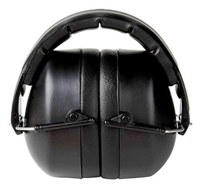 3M Folding Earmuff, Black, NRR 25 dB, 1-Pair - size: 1 Count (Pack of 5)
