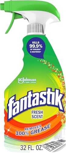 Fantastik All Purpose Cleaner Spray, Kitchen Degreaser, Fresh Scent, 32 oz - size: 32 Fl Oz (Pack of 1), style: All Purpose Cleaner