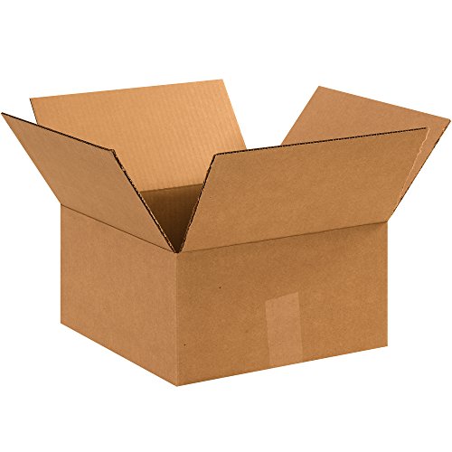 Tape Logic Shipping Boxes Heavy Duty 12"L x 12"W x 6"H, 25-Pack | Corrugated Cardboard Box for Packing, Moving and Storage - size: 12 x 12 x 6", style: Heavy-Duty Single Wall Boxes