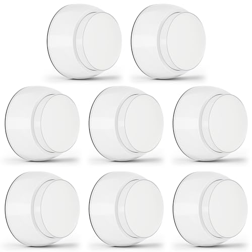 8PCS Door Stopper Wall Protector, Door Stoppers for Wall, White - color: White