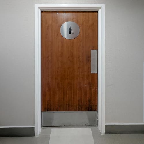 Prime-Line J 4626 Door Push Plate, 4 In. x 16 In., Stainless (Single Pack) - color: Stainless Steel