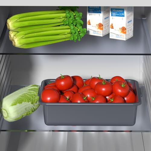 8 L Commercial Bus Tubs, Plastic Food Service Bus Tub, 5 Packs - size: 8 L