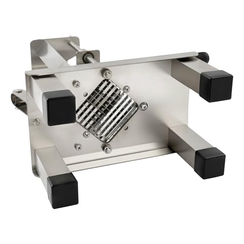 Commercial Vegetable Chopper, Stainless Steel French Fry Cutter Potato Dice
