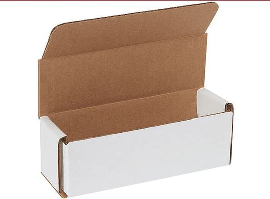 Secure Seal Shipping Boxes - 6x2x2" Mailers - White Foldable Corrugated Cardboard Packaging for Mailing, Moving, Storage, and Organizing - Strong Lightweight Foldable (Bulk 50 Pack) - size: 6x2x2 Pack of 50