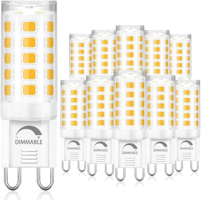 winshine 10 Pack Dimmable G9 LED Bulb 40W Equivalent 4000K Natural White - size: 10 Count (Pack of 1)