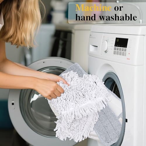 Masthome 36.2 in Large Dust Mop with Adjustable Long Handle 60 " - color: Grey Large
