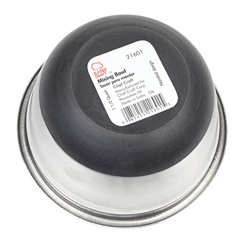 Chef Craft 21601 Ss Mixing Bowl 1.5 Qt - size: 1.5 Quart